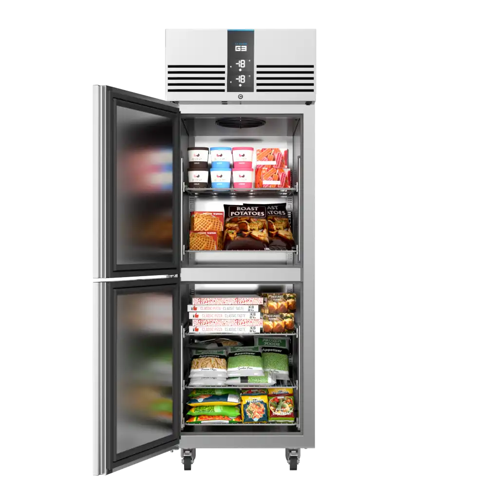 Foster Duel Temperature Half Door Freezer 600 Ltr Regethermic